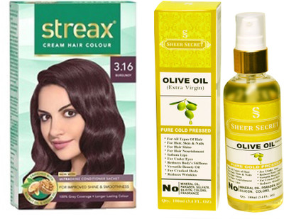 

SHEER SECRET hair color and hair oil(Set of 2)