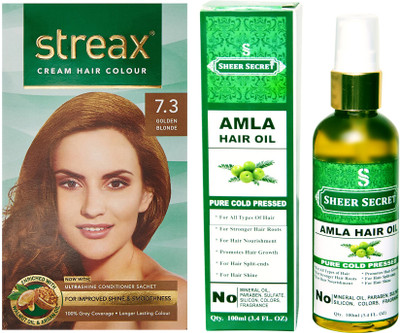 

SHEER SECRET hair color and hair oil(Set of 2)