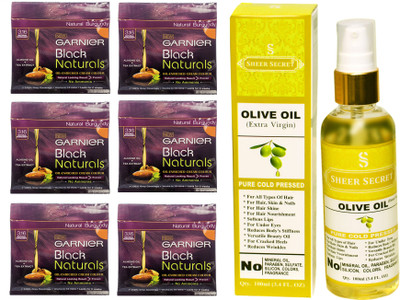 

SHEER SECRET hair color and hair oil(Set of 2)