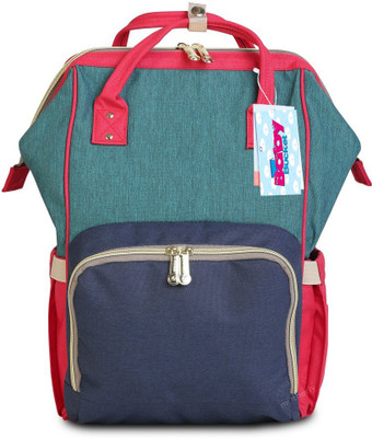

Baby Bucket Maternity Cum Travelling Baby Backpack Diaper Bag Back Pack(Red, Green), Green;red