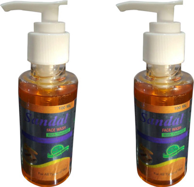 

JMD Sandalwood Face Wash, Pack of 2 Face Wash(200 ml)
