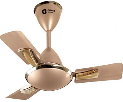 

Orient GRATIA 600 MM, TOPAZ GOLD BROWN 3 Blade Ceiling Fan(ORANGE, Pack of 1)