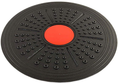 

Foricx Wobble Board Fitness Balance Board (Black) Balance Disc Fitness Balance Board(Black)