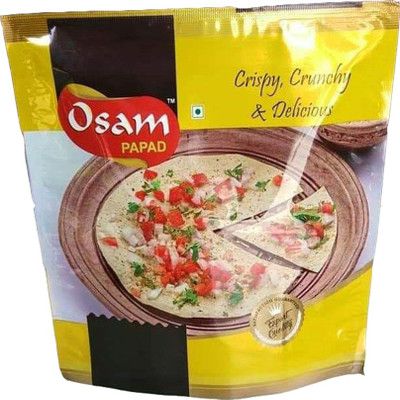 

Osam Papad Crispy,Crunchy & Delicious 10 nos
