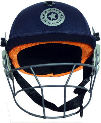 

SPORTSHOLIC New Blue Full Size Cricket Helmet Head Guard For Men Boys Cricket Helmet(Blue