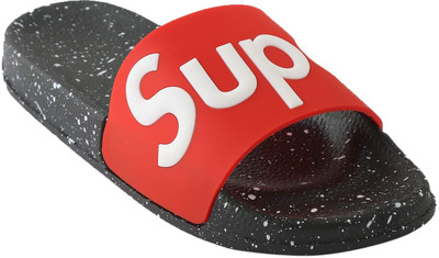 

FEETWELL Boys Slip On Slipper Flip Flop(Black