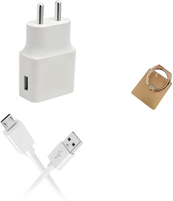 SARVIN Wall Charger Accessory Combo for Vivo Y69(White)