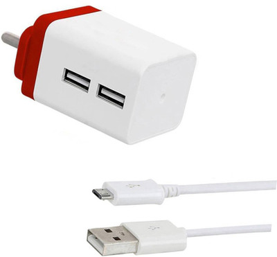 SARVIN Wall Charger Accessory Combo for Infinix Smart 2(White)
