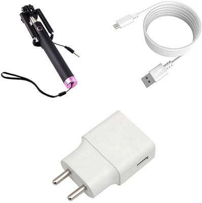 SARVIN Wall Charger Accessory Combo for Intex Staari 12(White)