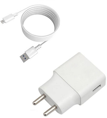SARVIN Wall Charger Accessory Combo for Samsung Galaxy J4 Plus(White)