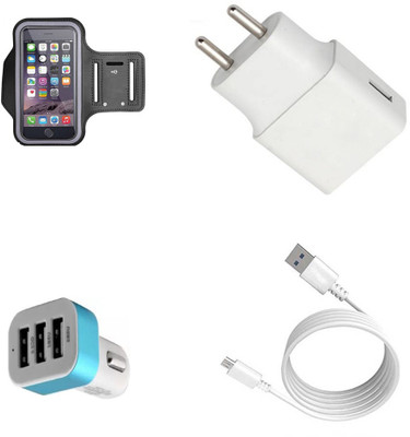 DAKRON Wall Charger Accessory Combo for Honor 9N(White)
