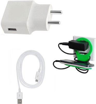 SARVIN Wall Charger Accessory Combo for Nokia 2.1(White)