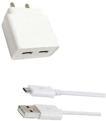 SARVIN Wall Charger Accessory Combo for Mobiistar X1 Dual(White)