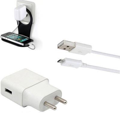 SARVIN Wall Charger Accessory Combo for Huawei Nova 3i(White)