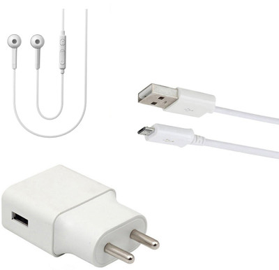 SARVIN Wall Charger Accessory Combo for Huawei Nova 3i(White)