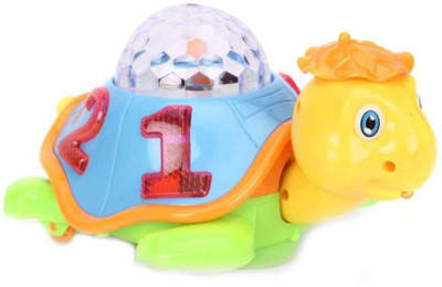 

DD RETAIL Electric Happy dancing and rotating turtle (Multicolor)(Multicolor)