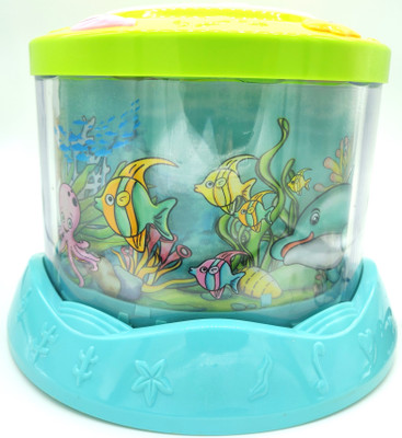 

Kiddale Baby Musical Drum with Light and Sound, 360 Degree Rotation, Beautiful Ocean Journey Theme with mutsery Rhymes, Dynamic Music, Songs and Stories.(Multicolor)