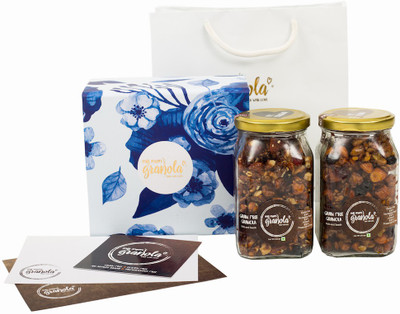 

My Mom's Floral Gift Box 2 x 200 gms(400 g, Festive Gift Box)