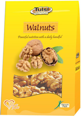 

Tulsi Kashmiri (Good Quality) Vaccum Pack Walnuts(200 g, Box)