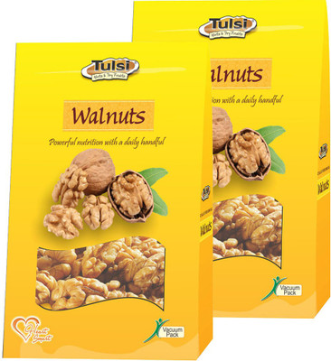 

Tulsi California Walnuts Kernel Royal 200gm (Pack Of 2) Walnuts(400 g, Box)