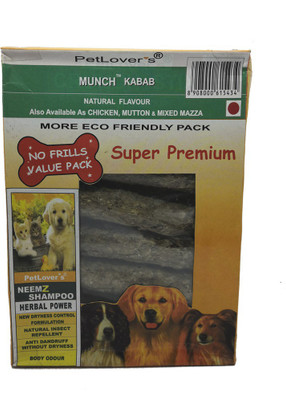 Pet Lovers NATURAL KABAB Lamb Dog Chew(1 kg, Pack of 1)