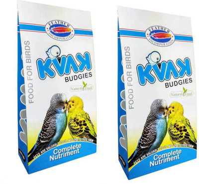 

KVAK Budgie Bird Food 2 kg Dry Bird Food(Pack of 2)