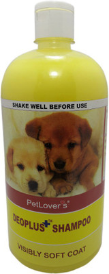

Pet Lovers DEOPLUS + SHAMPOO Conditioning VISIBLY Dog Shampoo(1000 ml)