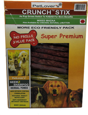 

Pet Lovers DOG COMPANY CRUNCH MIXE CHOOSTIX Chicken Dog Treat(900 g)