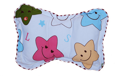 

Guru Kripa Baby Products Sleeping Head Rest Baby Neck Pillow Fiber Pillow Baby Pillow Pack of 1(Blue)