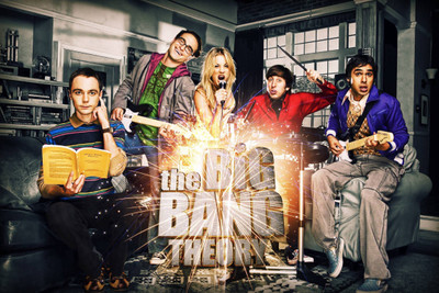 

Akhuratha The Big Bang Theory Fine Quality Wall Poster Paper Print(12 inch X 18 inch, Rolled)