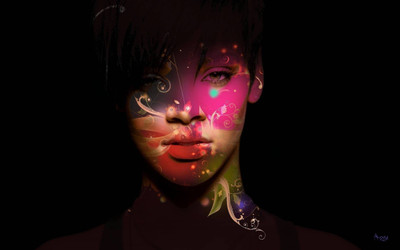 

Akhuratha Rihanna Fine Quality Wall Poster Paper Print(12 inch X 18 inch, Rolled)