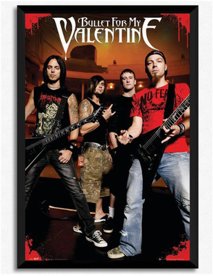 

Akhuratha Bullet for my Valentine Fine Quality Wall Poster Paper Print(12 inch X 18 inch, Rolled)