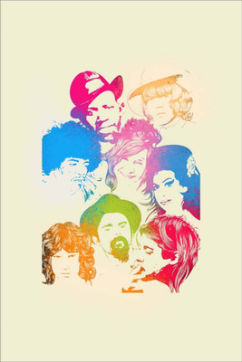 

Akhuratha Jimi Hendrix Fine Quality Wall Poster Paper Print(12 inch X 18 inch, Rolled)