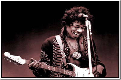 

Akhuratha Jimi Hendrix Fine Quality Wall Poster Paper Print(12 inch X 18 inch, Rolled)