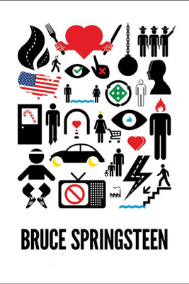 

Akhuratha Bruce Springsten Fine Quality Wall Poster Paper Print(12 inch X 18 inch, Rolled)