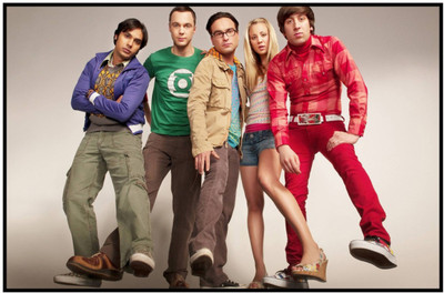 

Akhuratha The Big Bang Theory Fine Quality Wall Poster Paper Print(12 inch X 18 inch, Rolled)