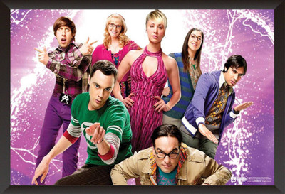 

Akhuratha The Big Bang Theory Fine Quality Wall Poster Paper Print(12 inch X 18 inch, Rolled)