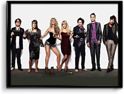 

Akhuratha The Big Bang Theory Fine Quality Wall Poster Paper Print(12 inch X 18 inch, Rolled)
