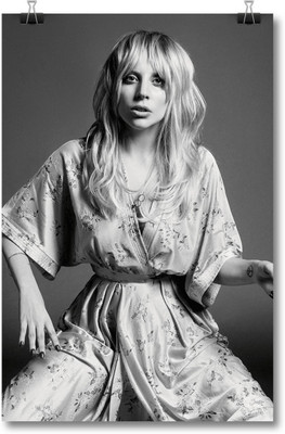 

Akhuratha Lady Gaga Fine Quality Wall Poster Paper Print(12 inch X 18 inch, Rolled)