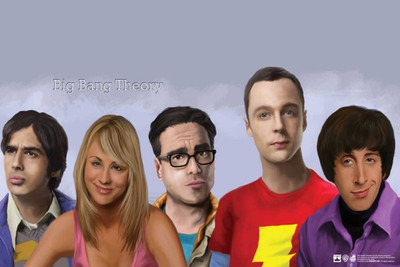 

Akhuratha The Big Bang Theory Fine Quality Wall Poster Paper Print(12 inch X 18 inch, Rolled)