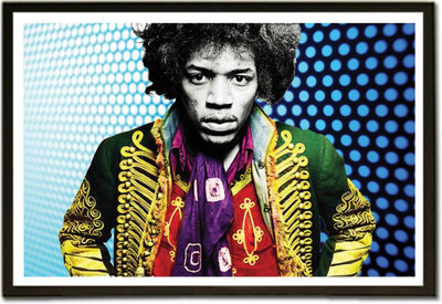 

Akhuratha Jimi Hendrix Fine Quality Wall Poster Paper Print(12 inch X 18 inch, Rolled)