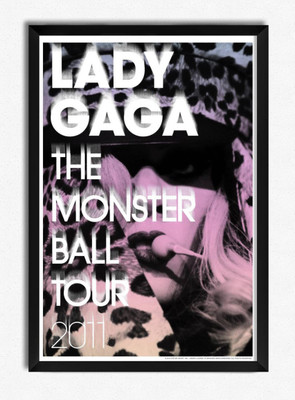 

Akhuratha Lady Gaga Fine Quality Wall Poster Paper Print(12 inch X 18 inch, Rolled)