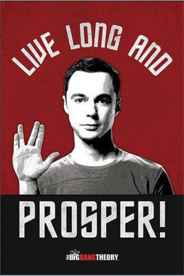 

Akhuratha The Big Bang Theory Fine Quality Wall Poster Paper Print(12 inch X 18 inch, Rolled)