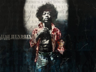 

Akhuratha Jimi Hendrix Fine Quality Wall Poster Paper Print(12 inch X 18 inch, Rolled)