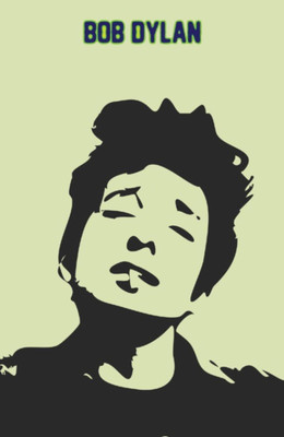 

Akhuratha Bob Dylan Fine Quality Wall Poster Paper Print(12 inch X 18 inch, Rolled)