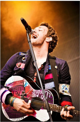 

Akhuratha Coldplay Fine Quality Wall Poster Paper Print(12 inch X 18 inch, Rolled)