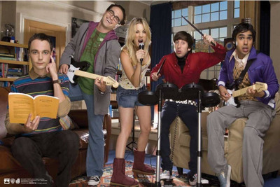 

Akhuratha The Big Bang Theory Fine Quality Wall Poster Paper Print(12 inch X 18 inch, Rolled)