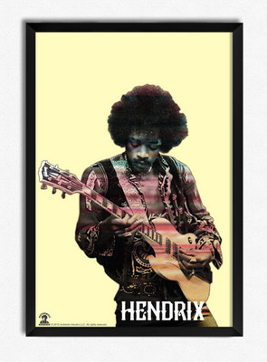 

Akhuratha Jimi Hendrix Fine Quality Wall Poster Paper Print(12 inch X 18 inch, Rolled)