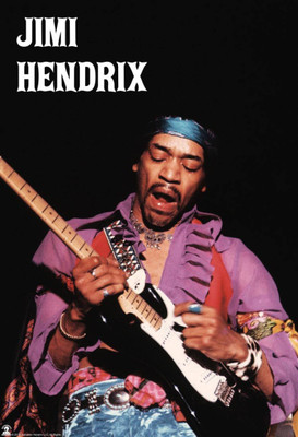 

Akhuratha Jimi Hendrix Fine Quality Wall Poster Paper Print(12 inch X 18 inch, Rolled)