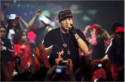 

Akhuratha Eminem Fine Quality Wall Poster Paper Print(12 inch X 18 inch, Rolled)